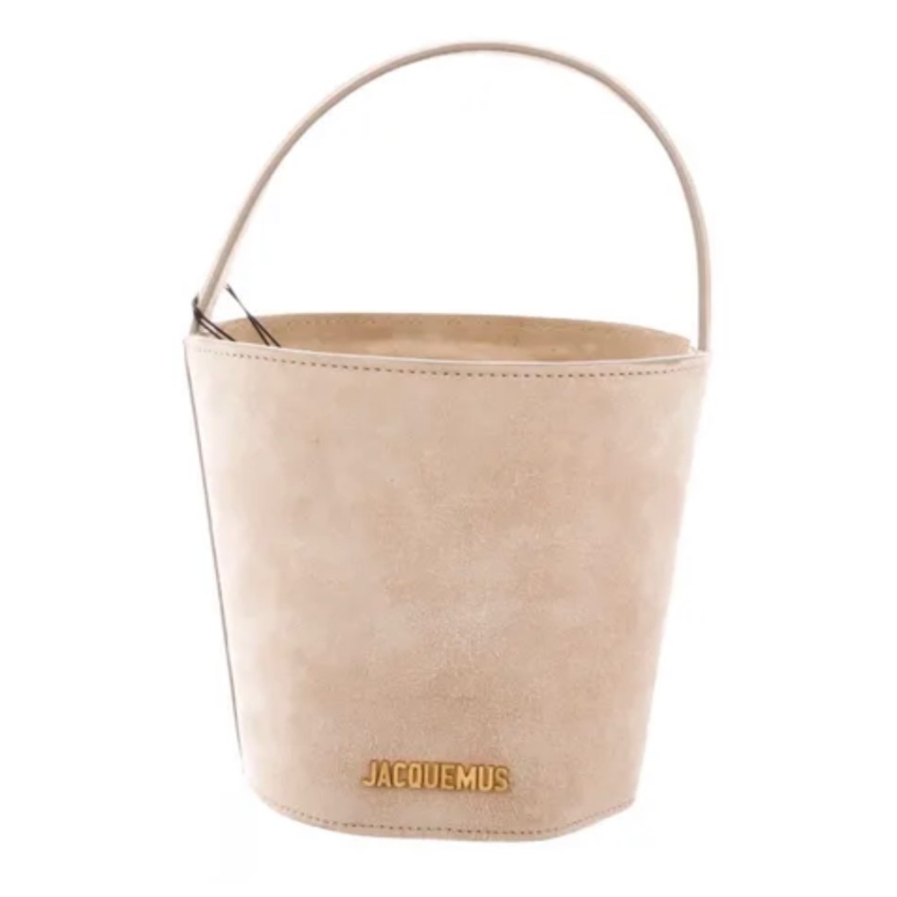Jacquemus Bucket Suede Bag